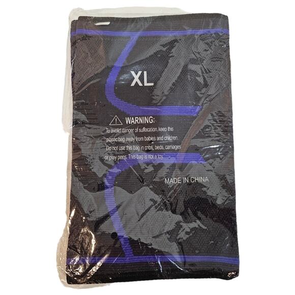 DCF Knee Compression Support Sleeve with Gel Grip 1 Pair XL - Picture 2 of 4